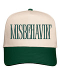 Misbehavin' Embroidered Cap