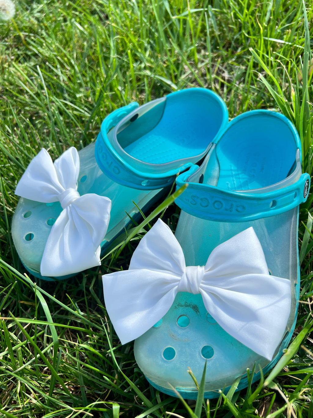 Cutie Bow Shoe Charm Set — Handmade Girly Bow Charm for Crocs & Clogs | Coquette Accessories