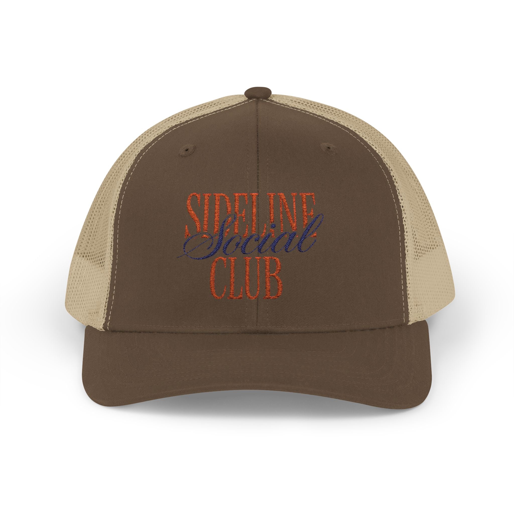 Sideline Social Club Trucker Cap | Embroidered Mesh Snapback