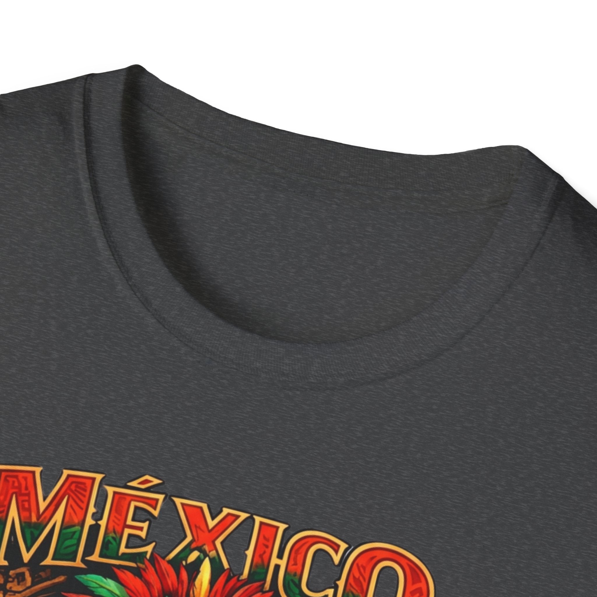 Mexico Aztec Warrior T-Shirt | Mesoamerican Pyramid Illustration