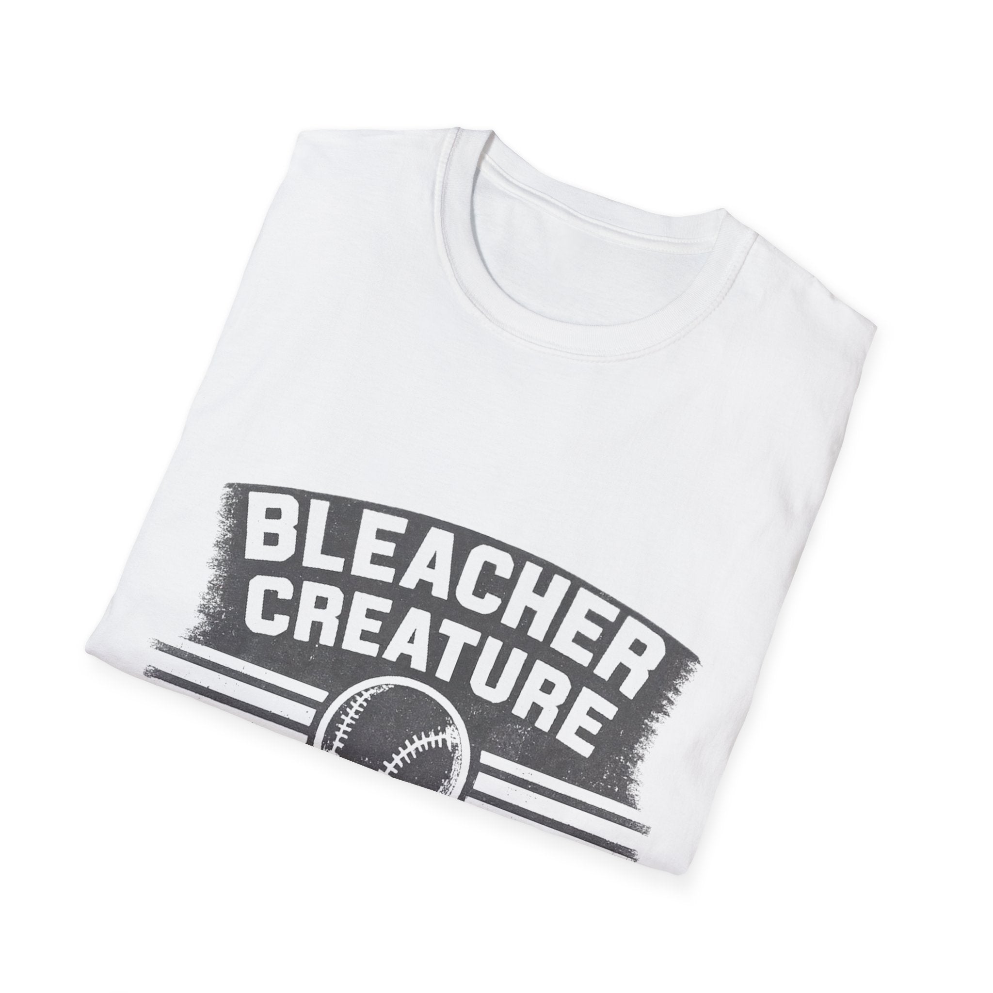 Bleacher Creature With Opinions T-Shirt | Baseball Fan Shirt