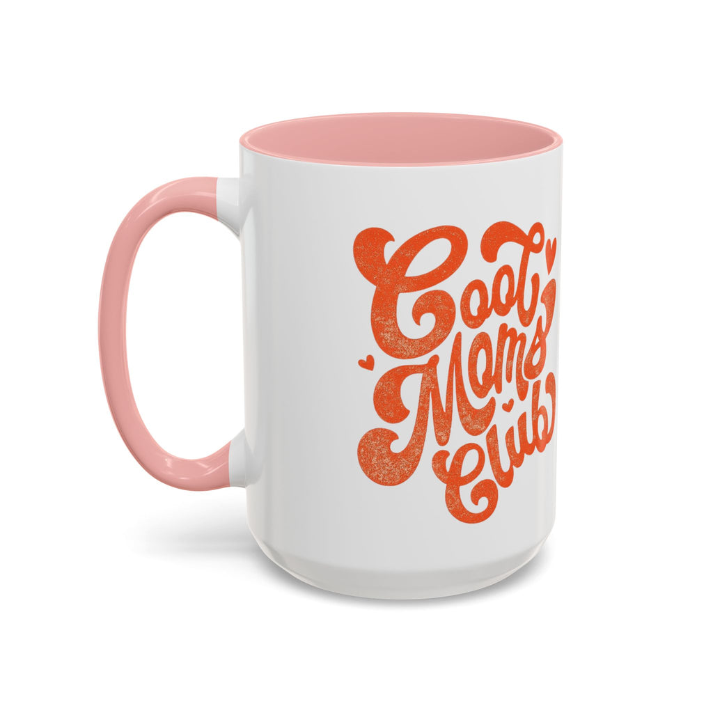 Heart Script Slogan Coffee Mug | Accent Black Handle and Rim