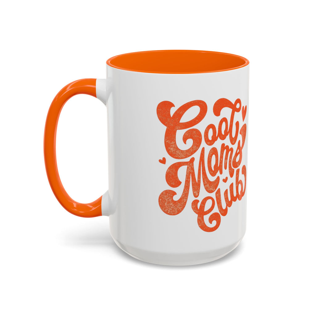 Heart Script Slogan Coffee Mug | Accent Black Handle and Rim