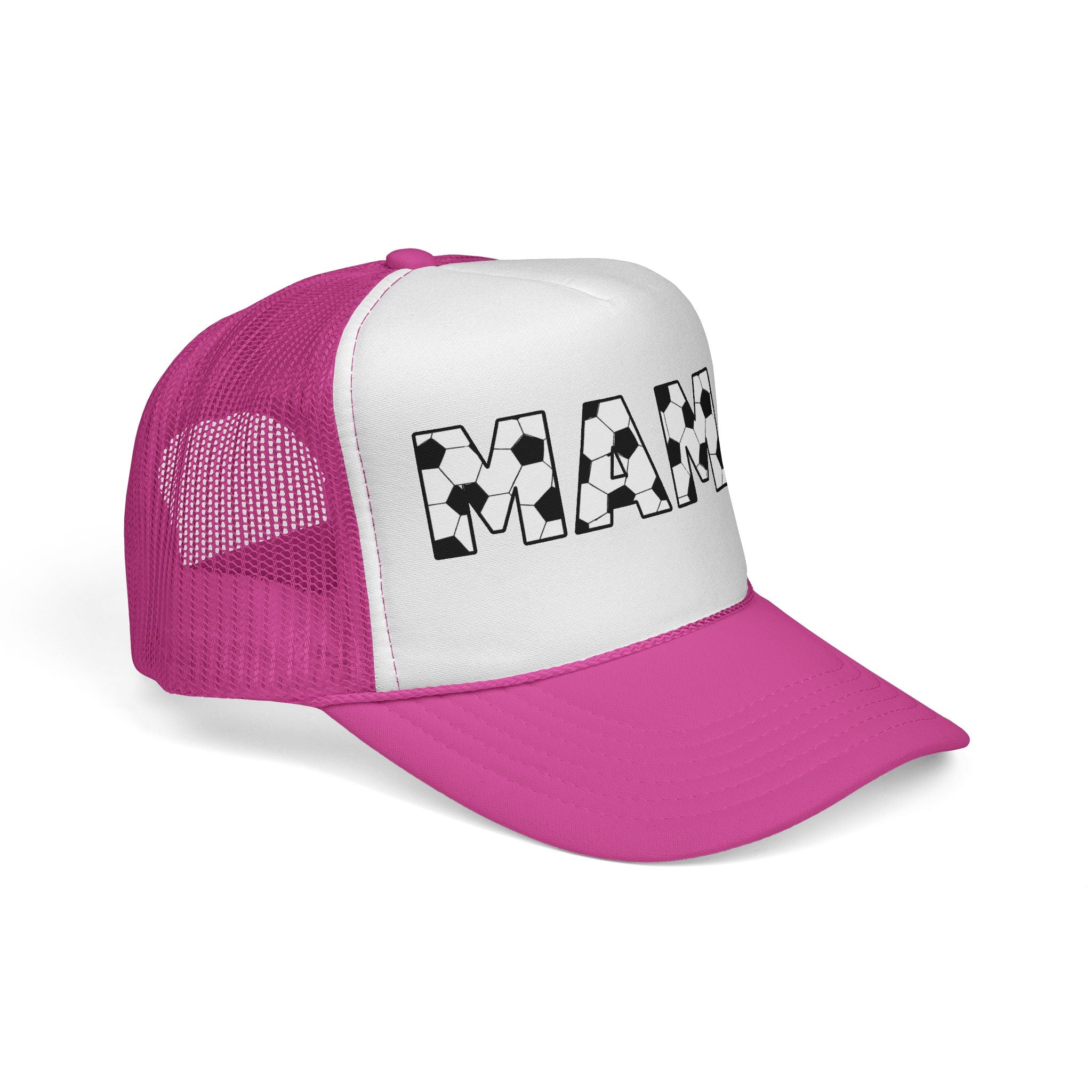 Soccer Ball MAMA Trucker Cap | Sports Mom Mesh Hat