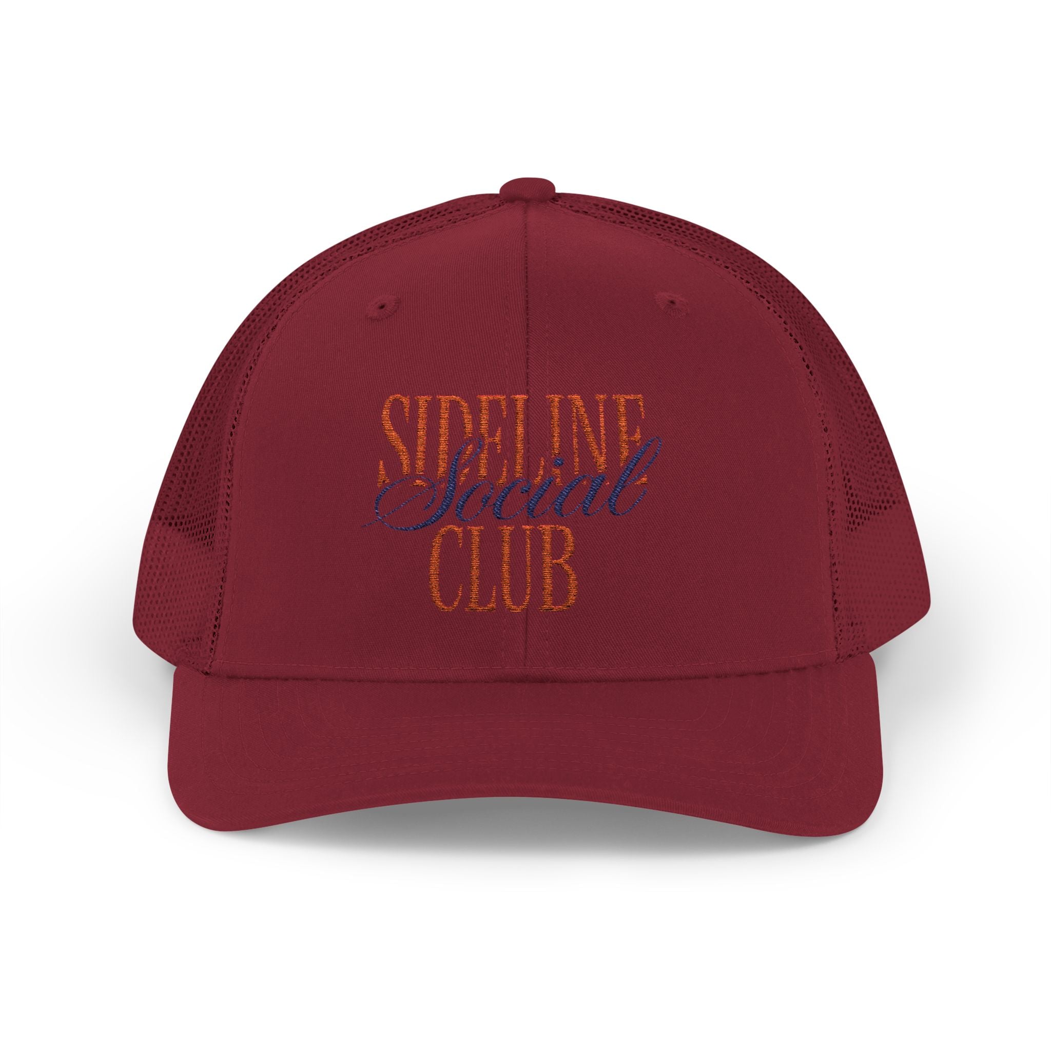 Sideline Social Club Trucker Cap | Embroidered Mesh Snapback