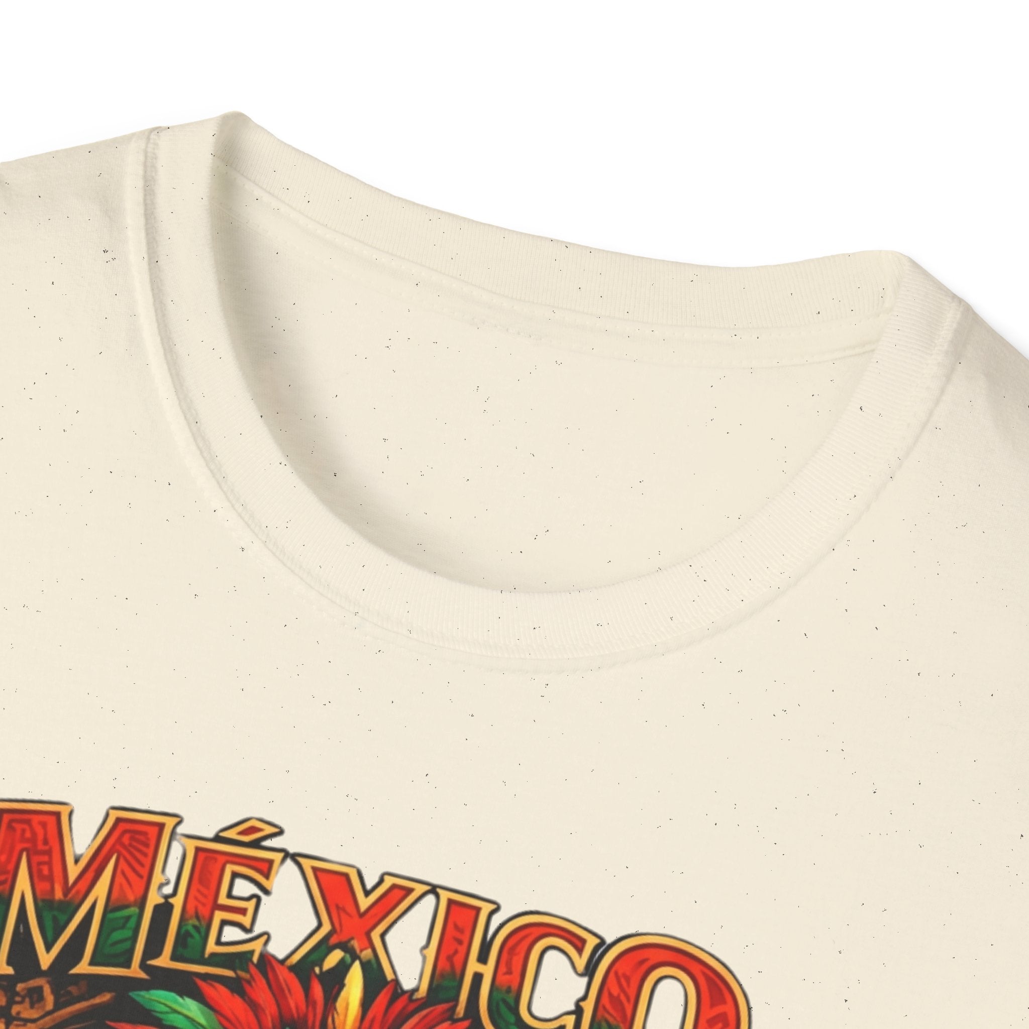 Mexico Aztec Warrior T-Shirt | Mesoamerican Pyramid Illustration