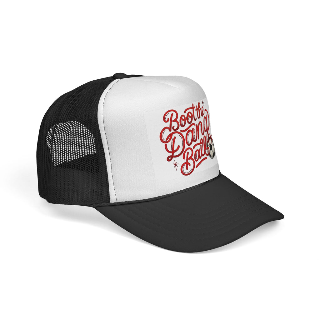 Boot the Dang Balls Trucker Cap | Soccer Phrase Baseball Hat