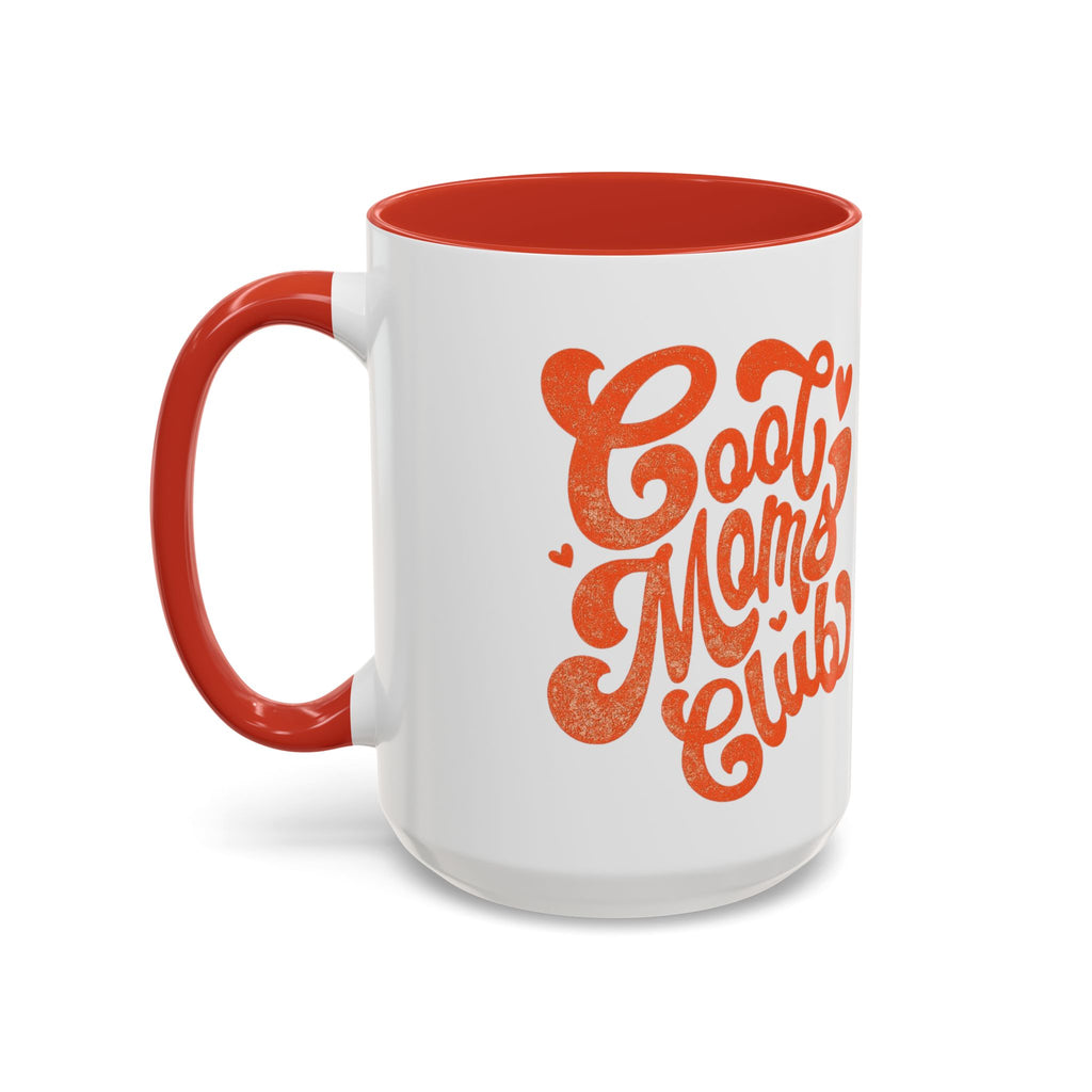 Heart Script Slogan Coffee Mug | Accent Black Handle and Rim