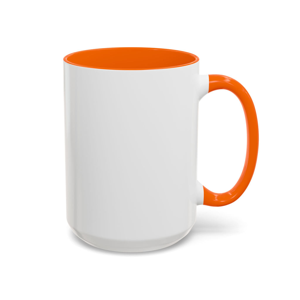 Heart Script Slogan Coffee Mug | Accent Black Handle and Rim