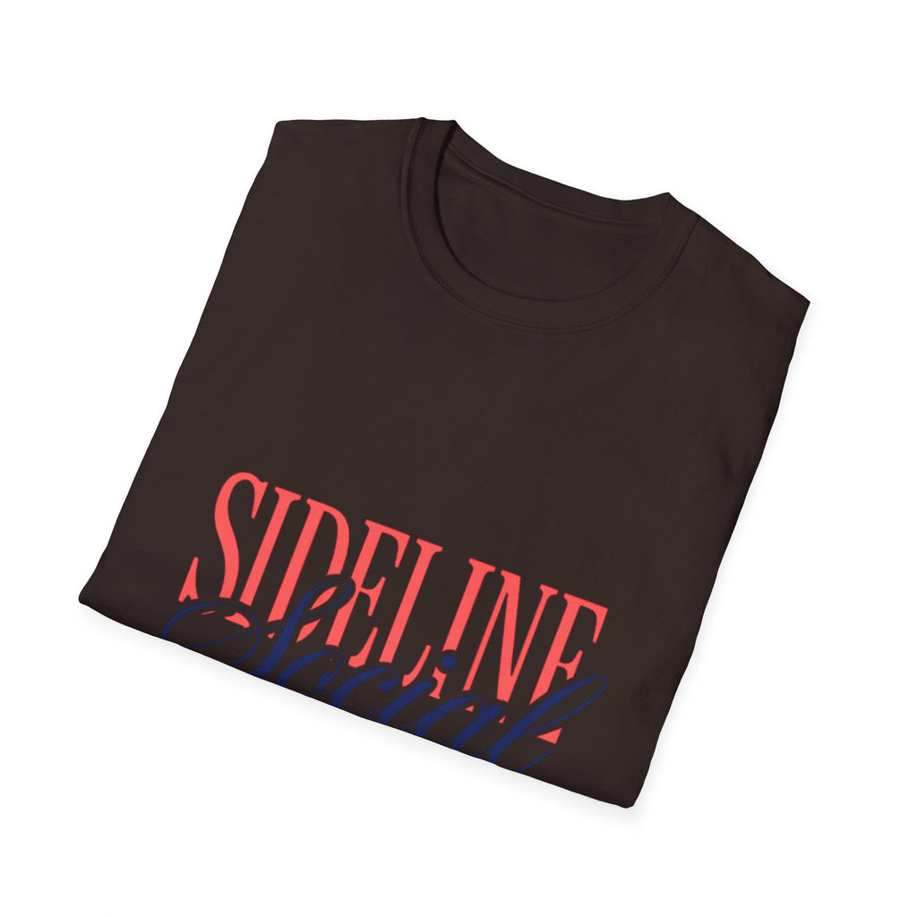 Sideline Social Club T-Shirt | Script Logo, Sports Fan Tee