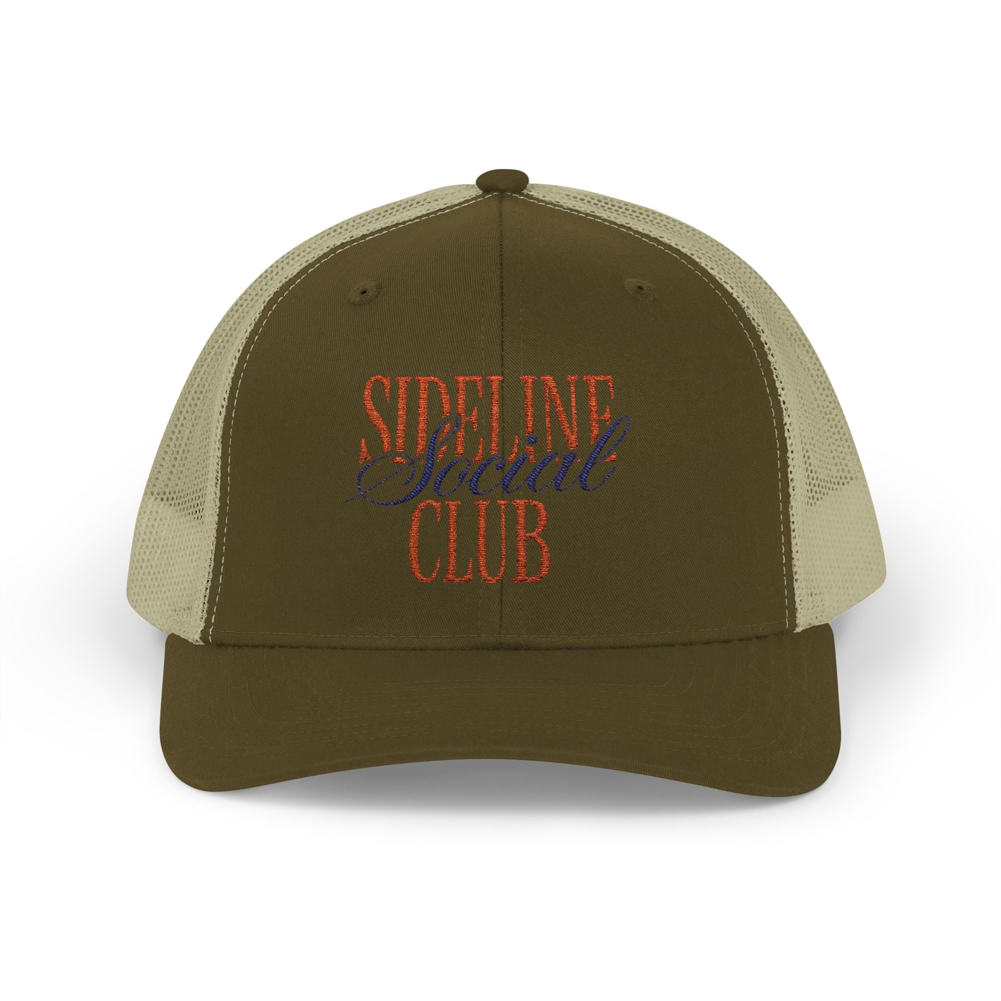 Sideline Social Club Trucker Cap | Embroidered Mesh Snapback
