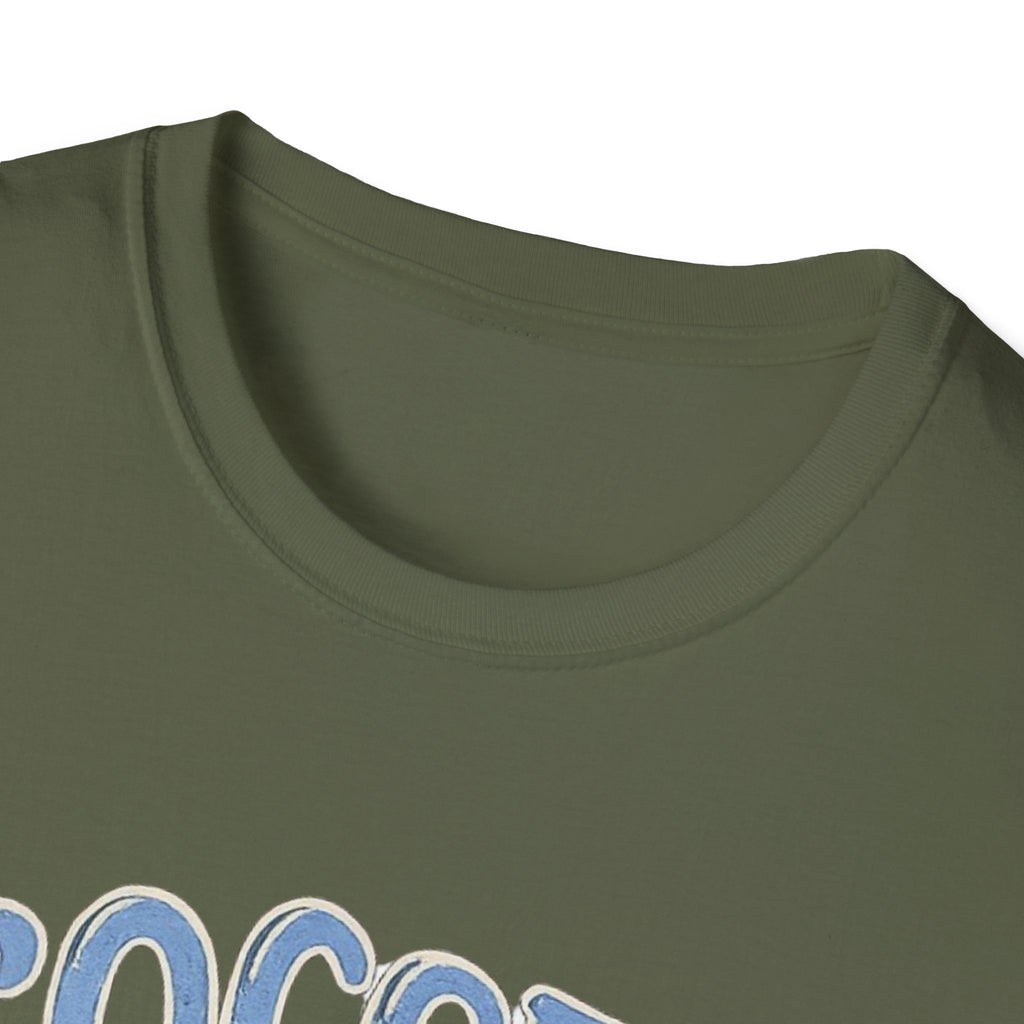 Soccer Moms Club T-Shirt | Soccer Ball, Cleats, Drink Illustration