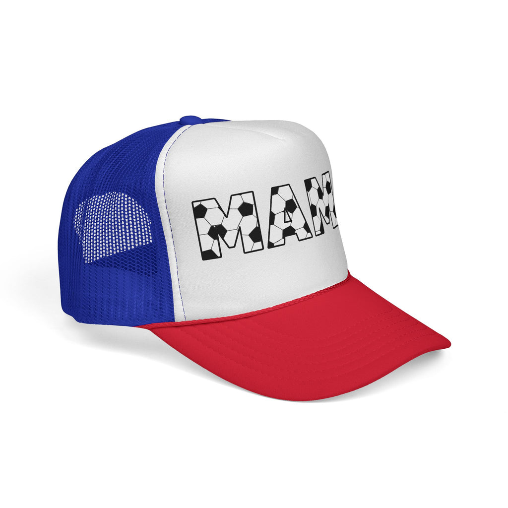 Soccer Ball MAMA Trucker Cap | Sports Mom Mesh Hat