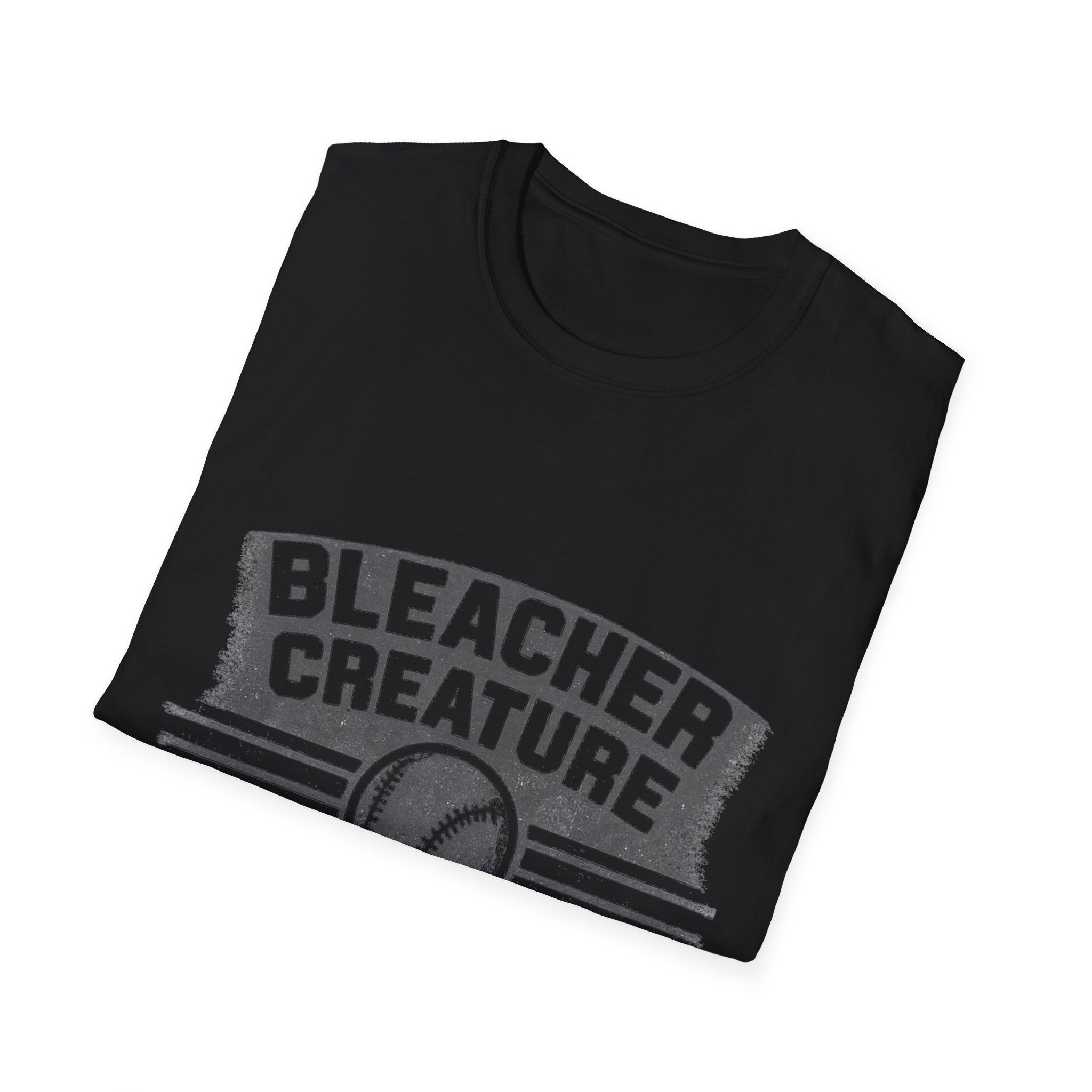 Bleacher Creature With Opinions T-Shirt | Baseball Fan Shirt