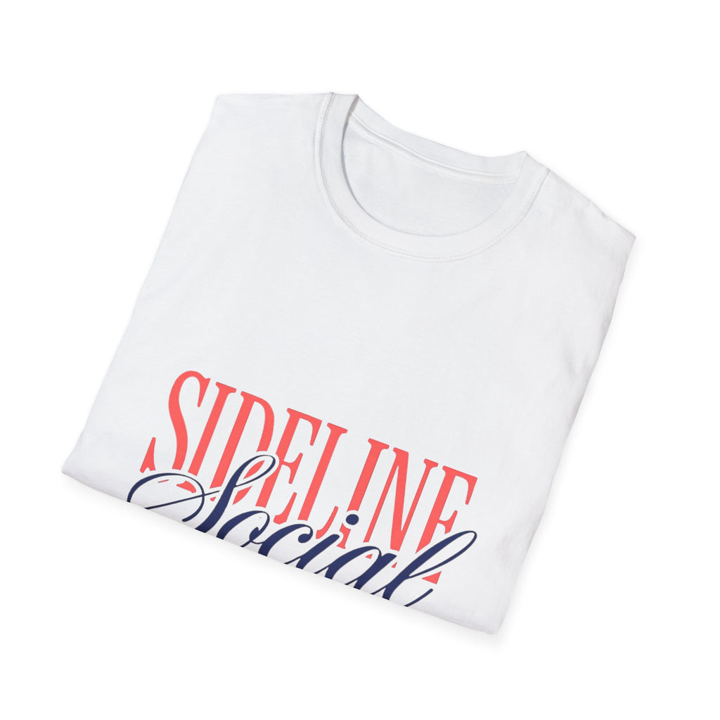 Sideline Social Club T-Shirt | Script Logo, Sports Fan Tee