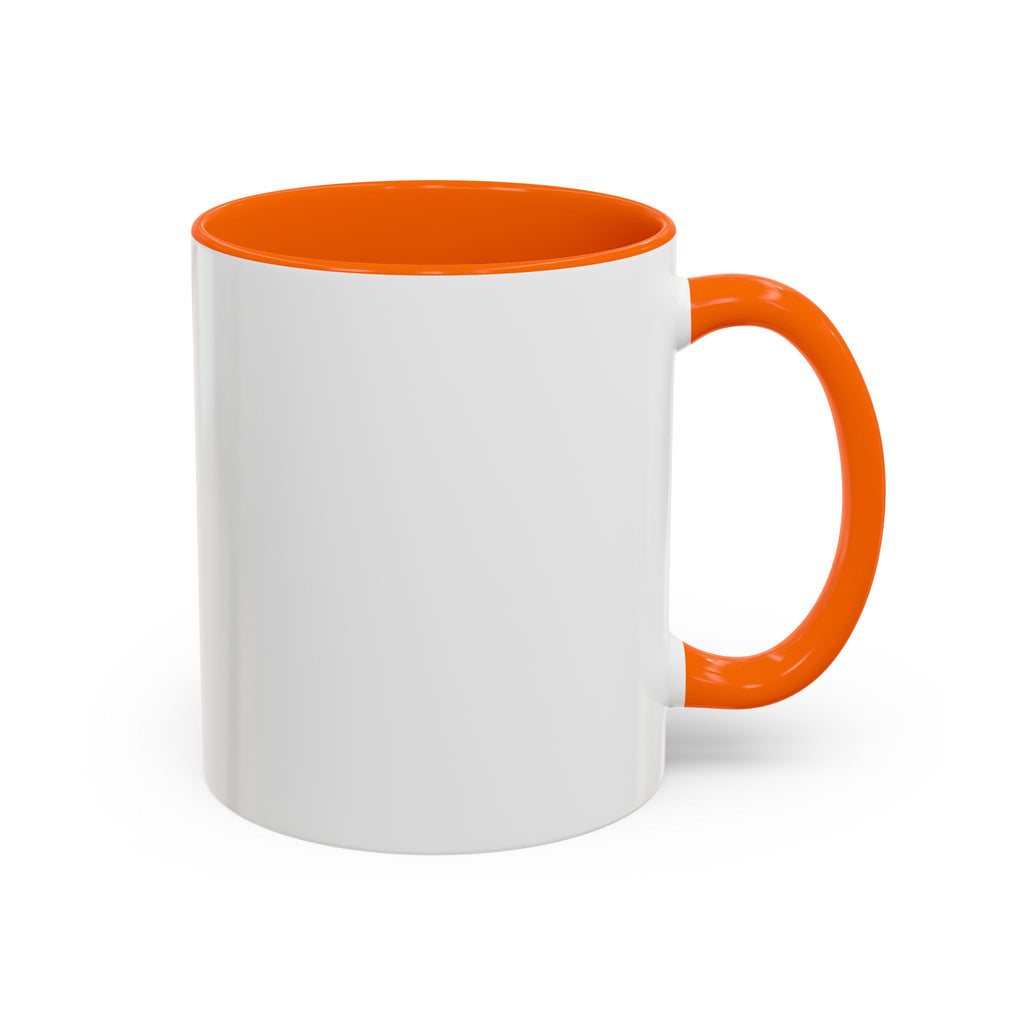 Heart Script Slogan Coffee Mug | Accent Black Handle and Rim