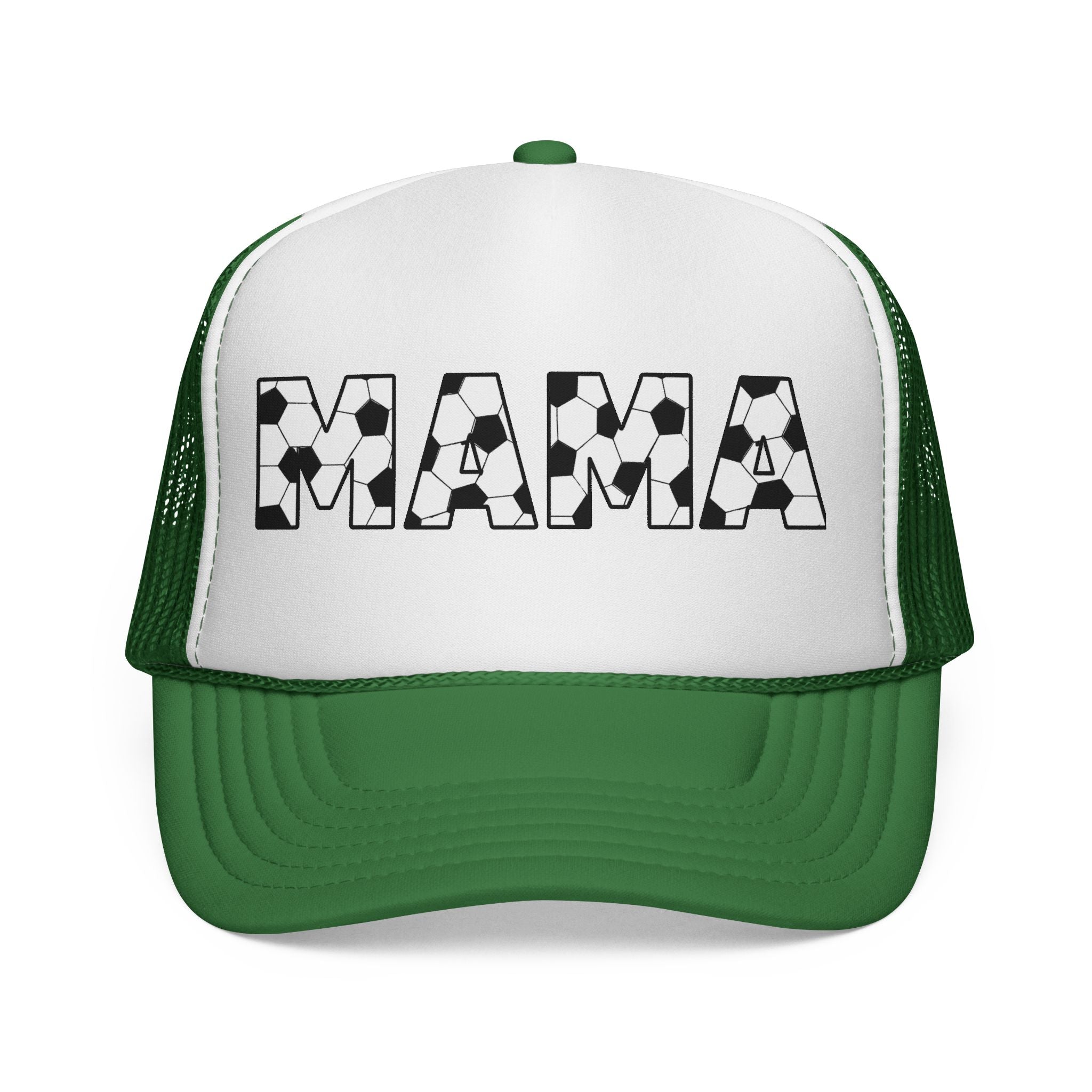 Soccer Ball MAMA Trucker Cap | Sports Mom Mesh Hat