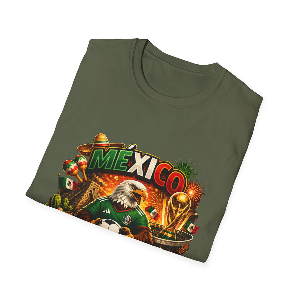 Mexico Si Se Puede T-Shirt | Mexican Eagle, Soccer, Guitar, Sombrero