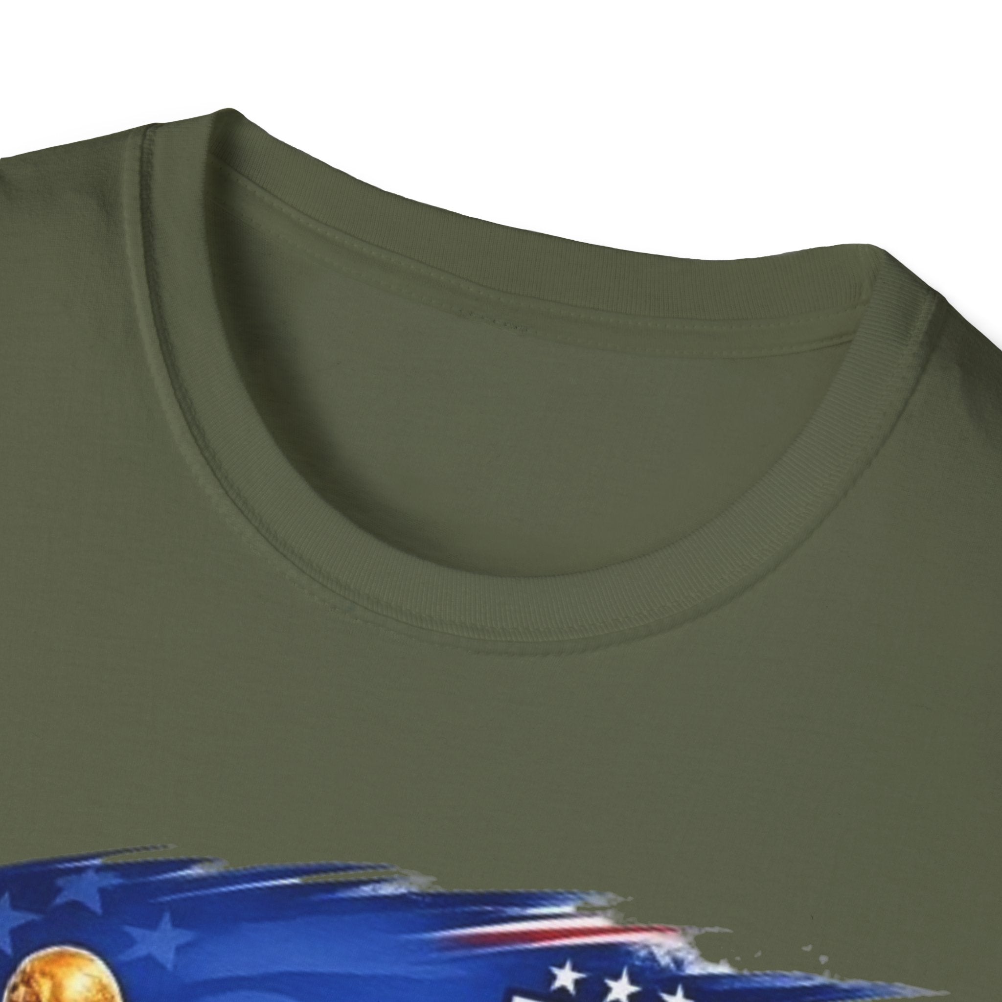 USA Soccer World Cup T-Shirt | American Flag, Statue of Liberty, Soccer Crest
