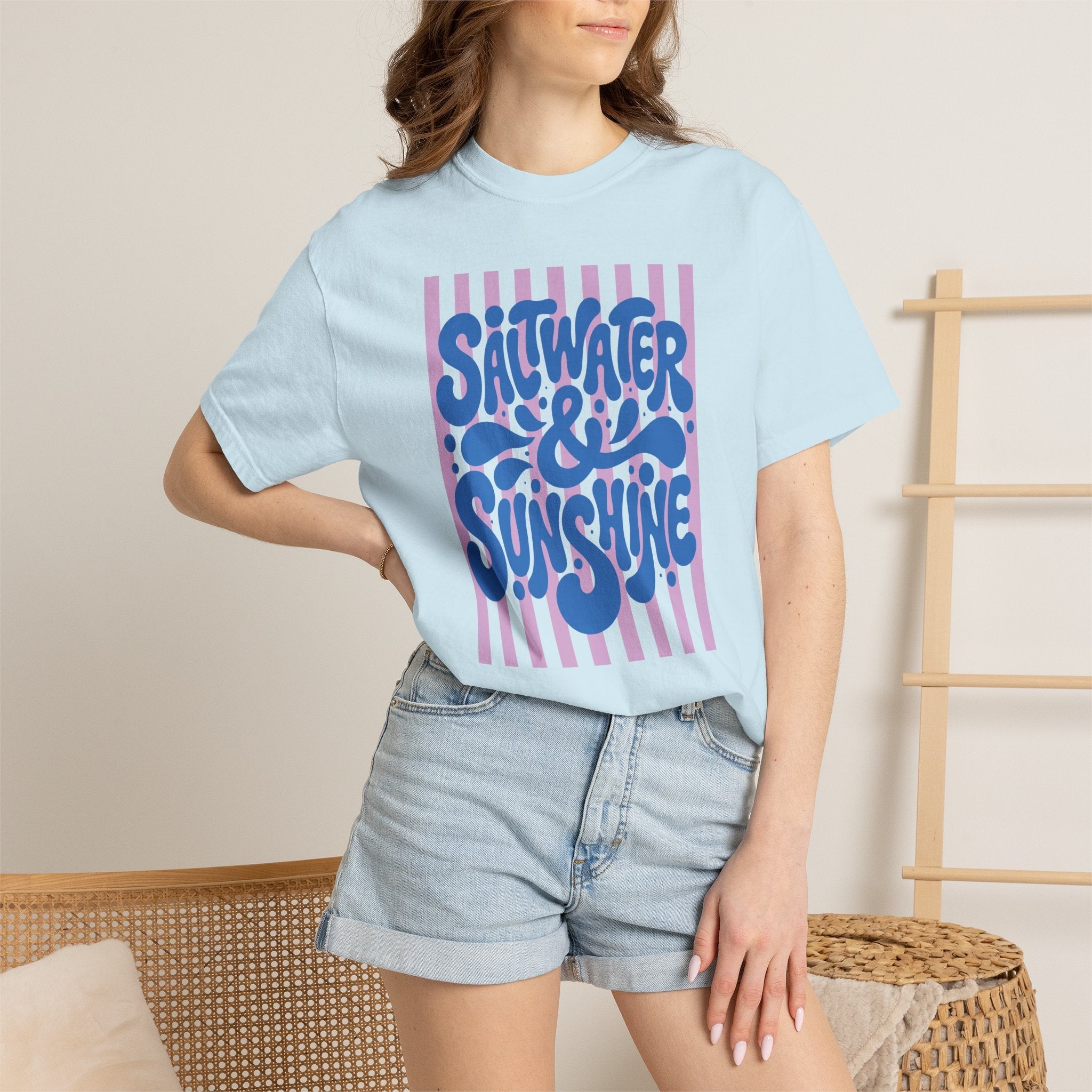 A Little Salty A Little Sweet | Retro Beachy Graphic Tee S–4XL