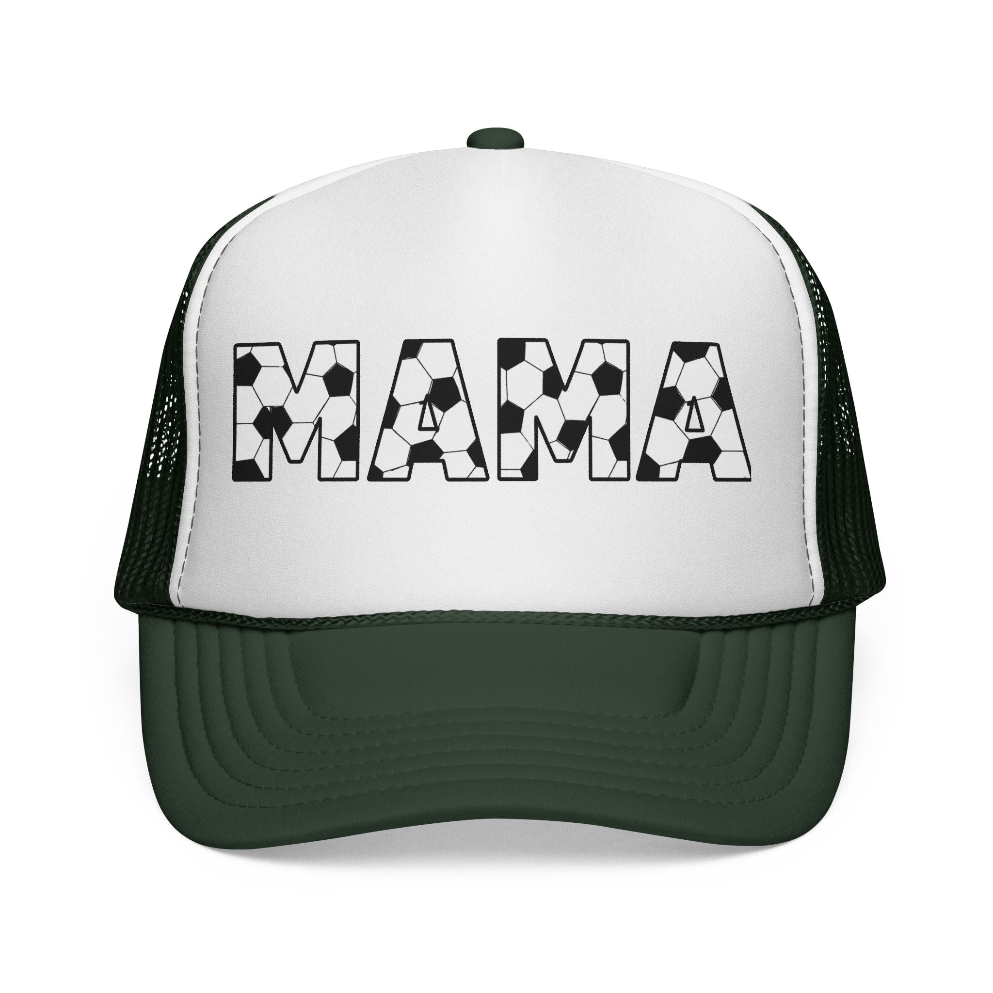 Soccer Ball MAMA Trucker Cap | Sports Mom Mesh Hat