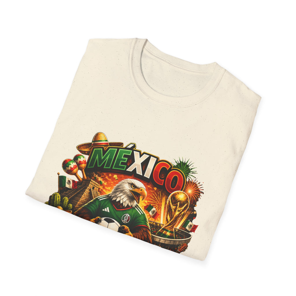 Mexico Si Se Puede T-Shirt | Mexican Eagle, Soccer, Guitar, Sombrero