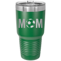 Mom Soccer 30 oz Tumbler | Green