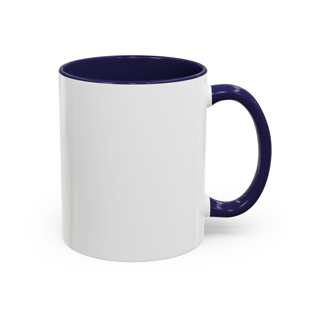 Heart Script Slogan Coffee Mug | Accent Black Handle and Rim