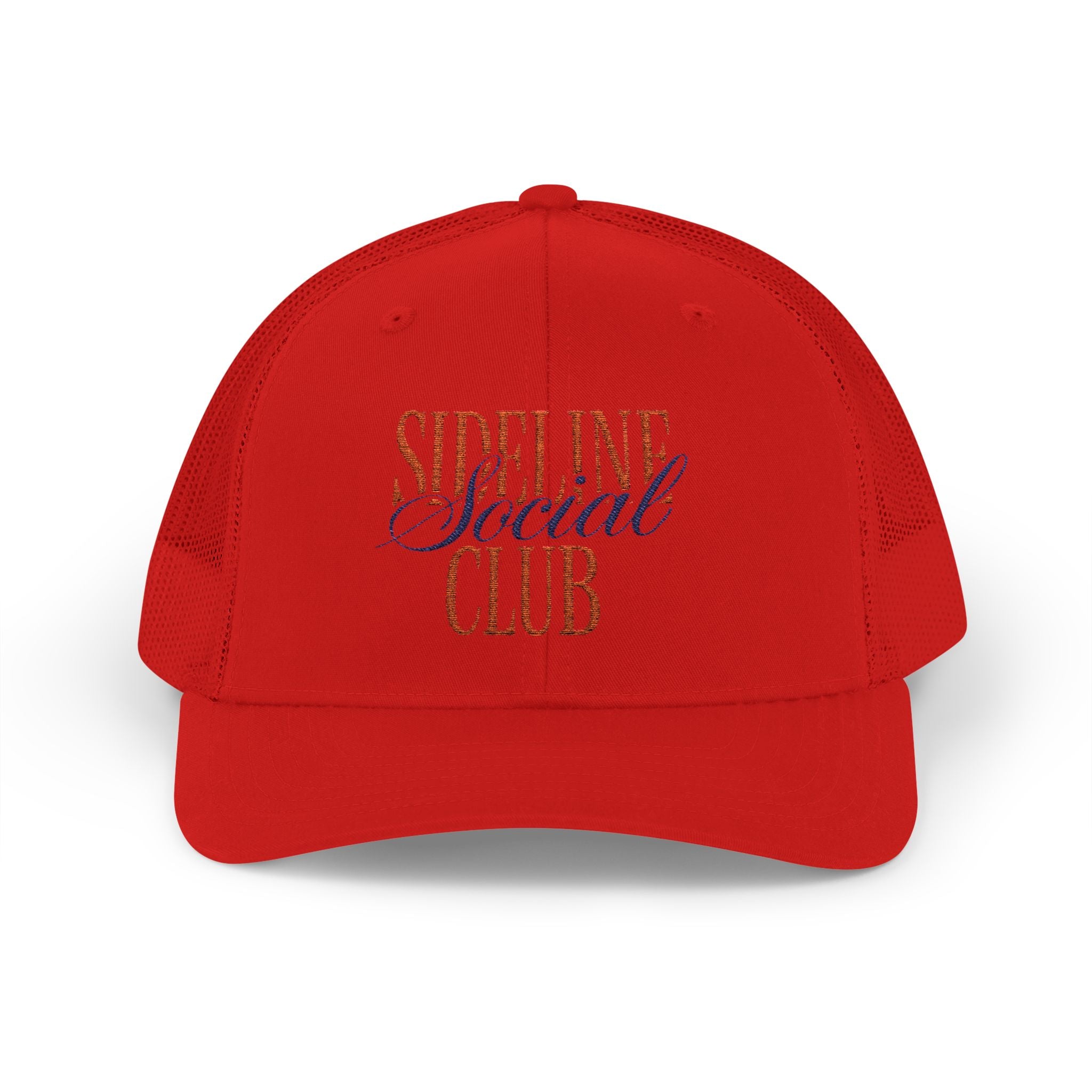 Sideline Social Club Trucker Cap | Embroidered Mesh Snapback
