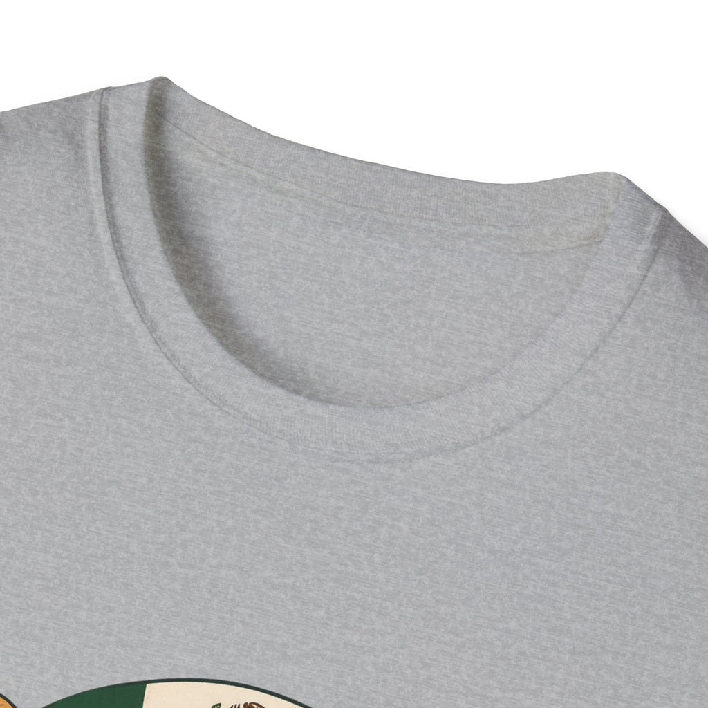 Si Se Puede Mexican Soccer Crest T-Shirt | Eagle, Sombrero, Football, Flag