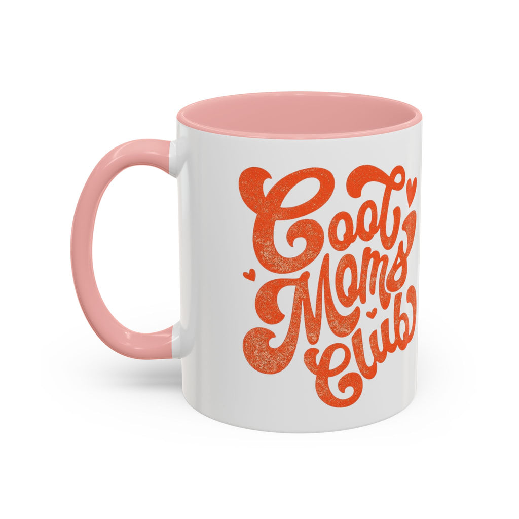 Heart Script Slogan Coffee Mug | Accent Black Handle and Rim
