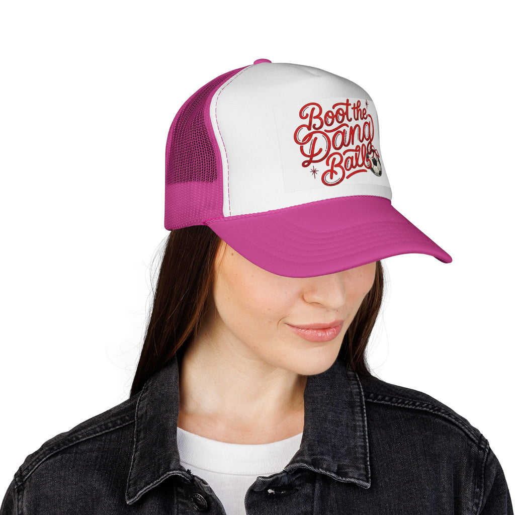 Boot the Dang Balls Trucker Cap | Soccer Phrase Baseball Hat