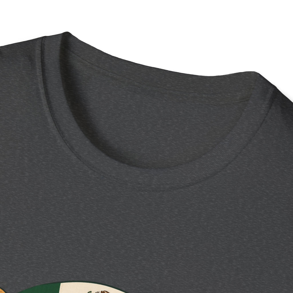 Si Se Puede Mexican Soccer Crest T-Shirt | Eagle, Sombrero, Football, Flag