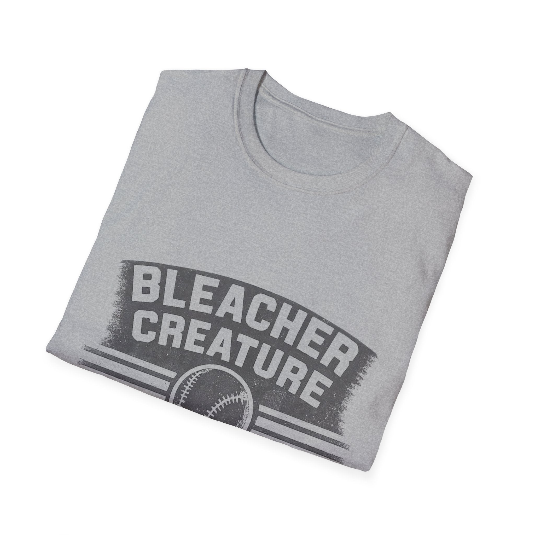 Bleacher Creature With Opinions T-Shirt | Baseball Fan Shirt