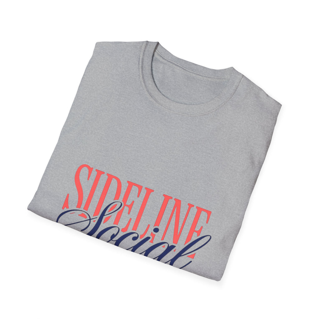 Sideline Social Club T-Shirt | Script Logo, Sports Fan Tee