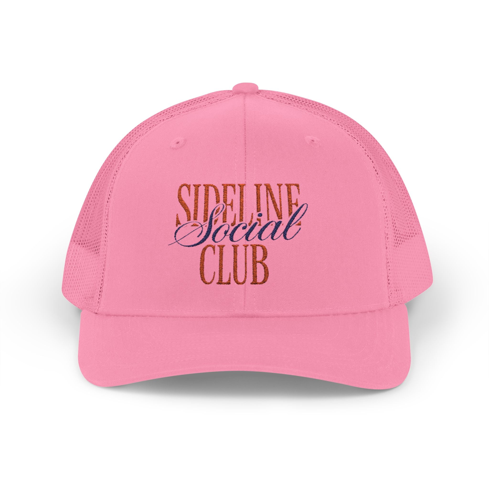 Sideline Social Club Trucker Cap | Embroidered Mesh Snapback