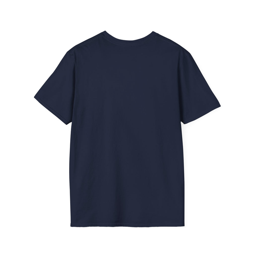 Hit the Dang Ball T-Shirt | Baseball Script Design, Striped Background