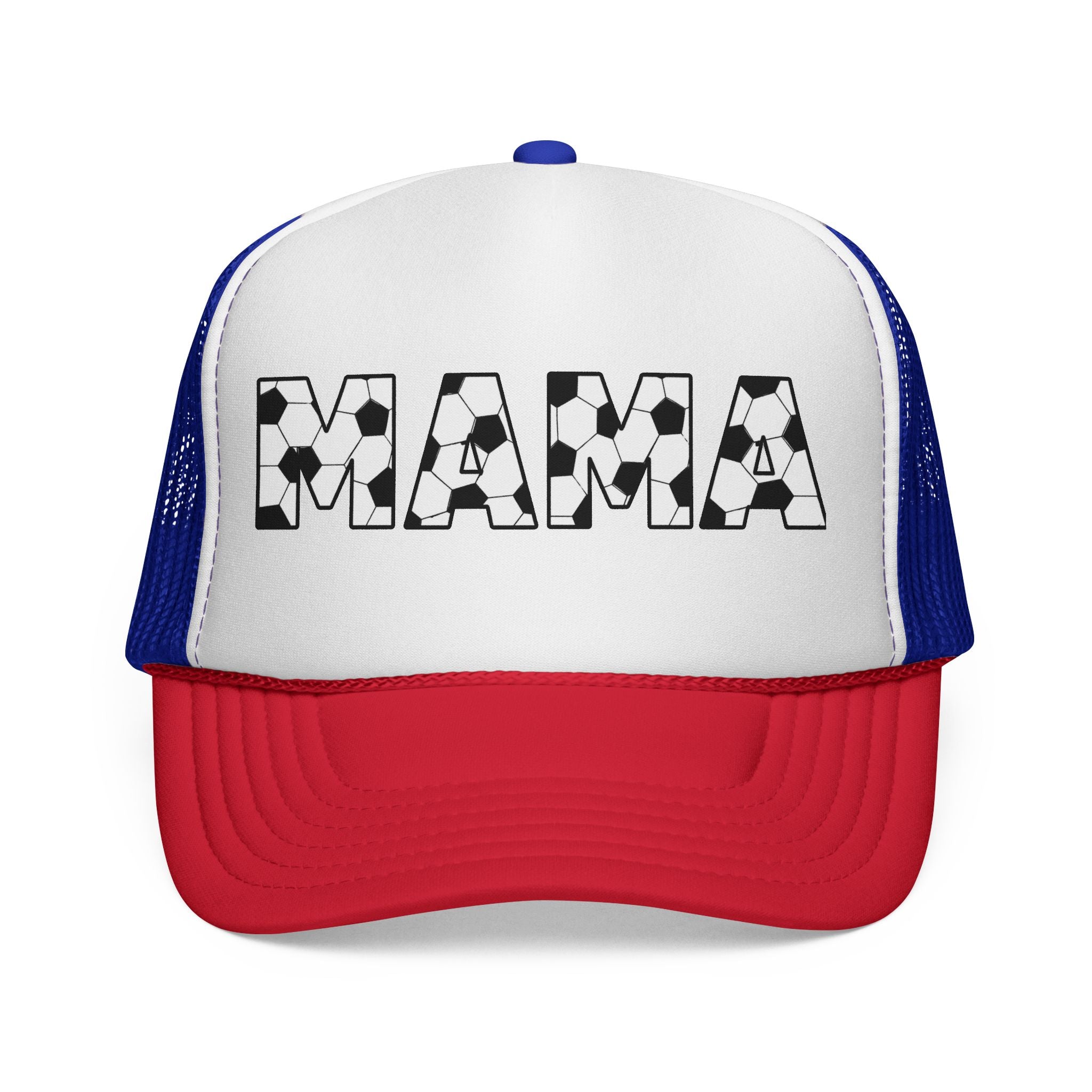 Soccer Ball MAMA Trucker Cap | Sports Mom Mesh Hat