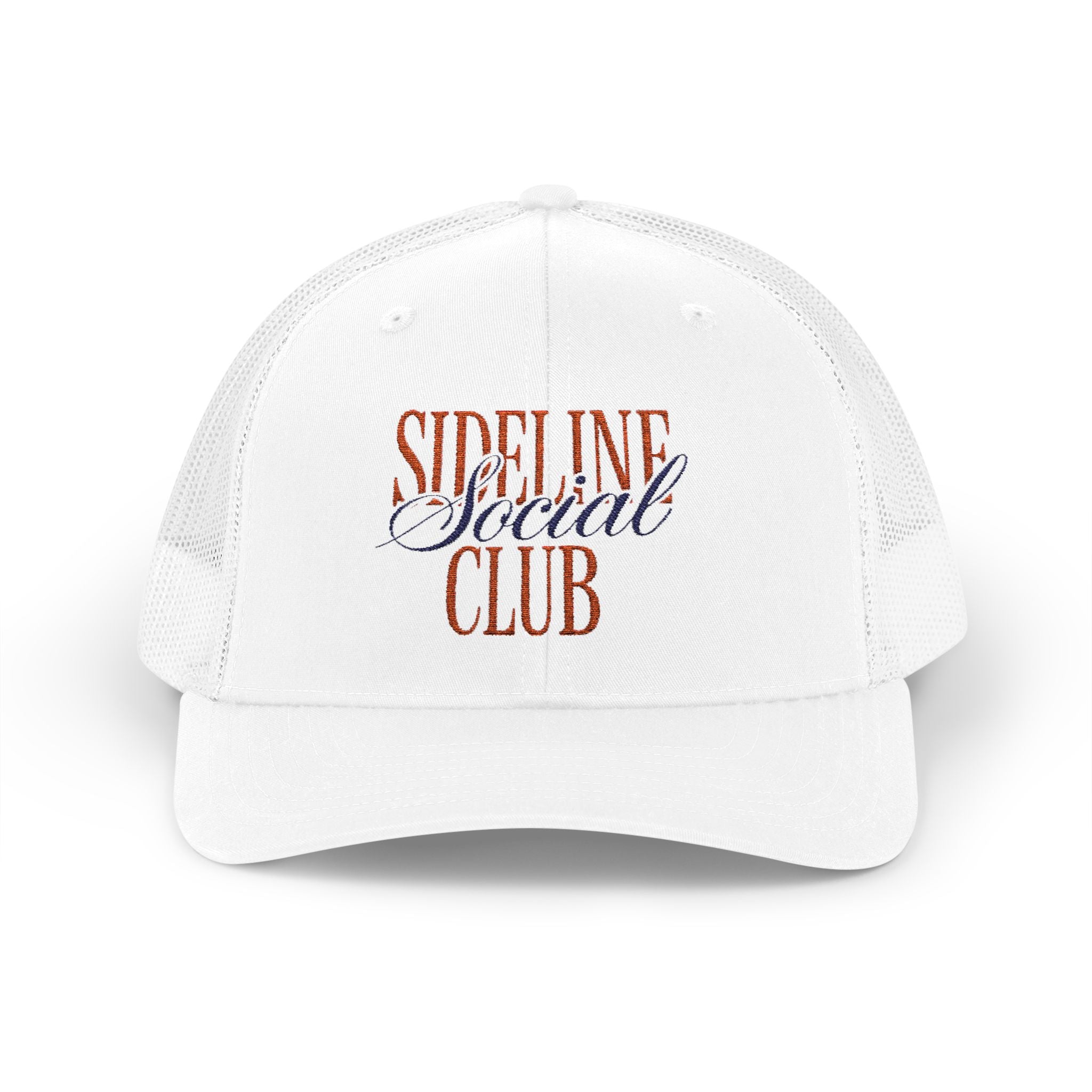 Sideline Social Club Trucker Cap | Embroidered Mesh Snapback