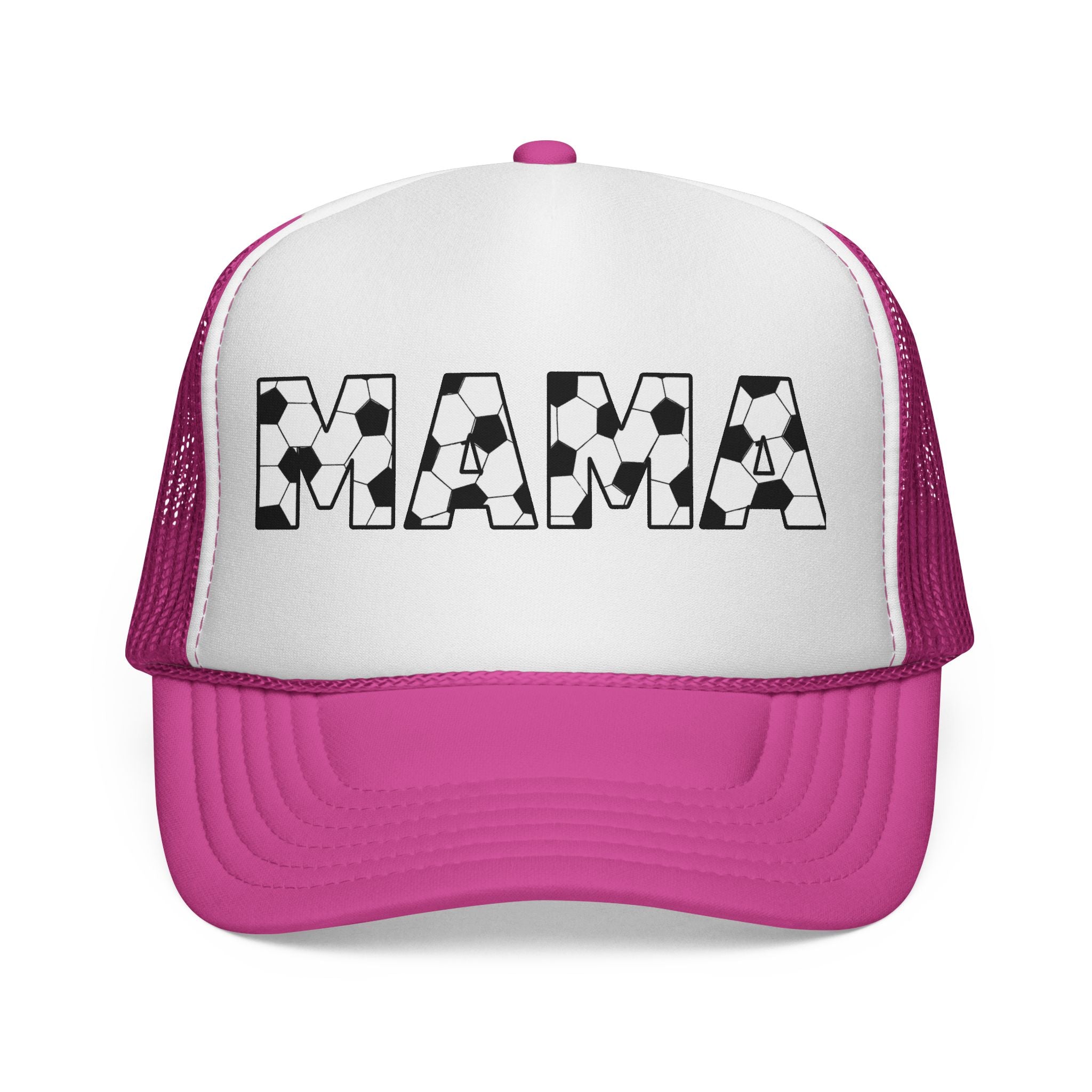 Soccer Ball MAMA Trucker Cap | Sports Mom Mesh Hat