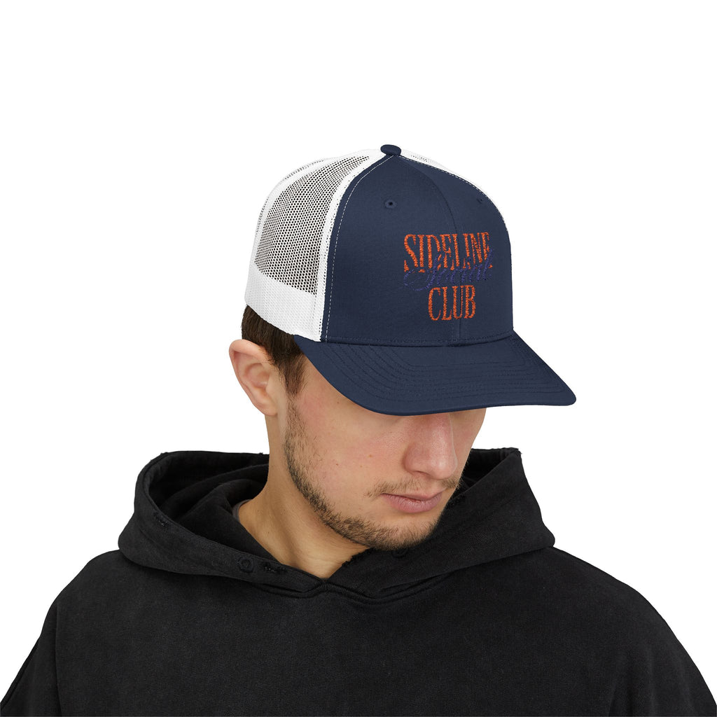 Sideline Social Club Trucker Cap | Embroidered Mesh Snapback