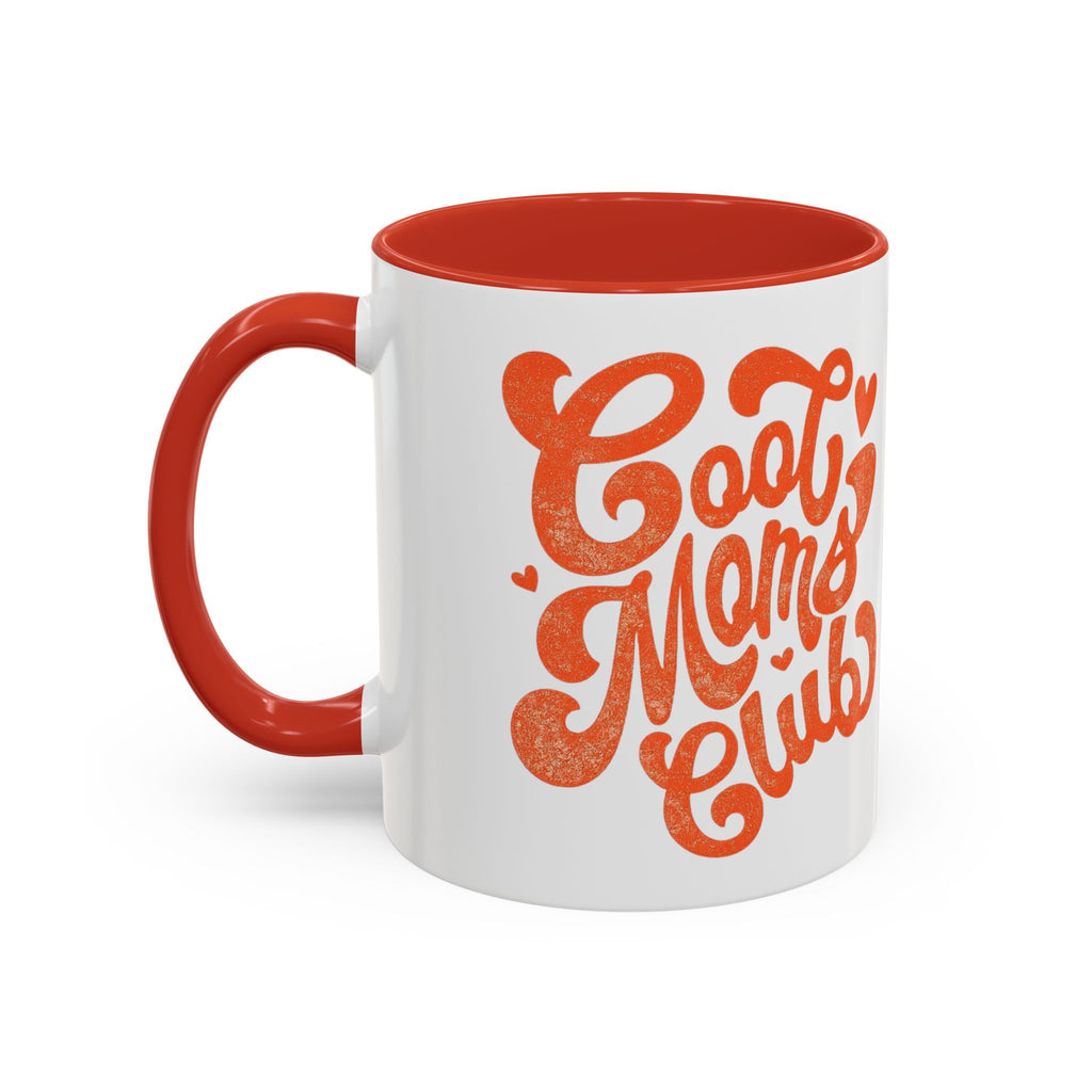 Heart Script Slogan Coffee Mug | Accent Black Handle and Rim