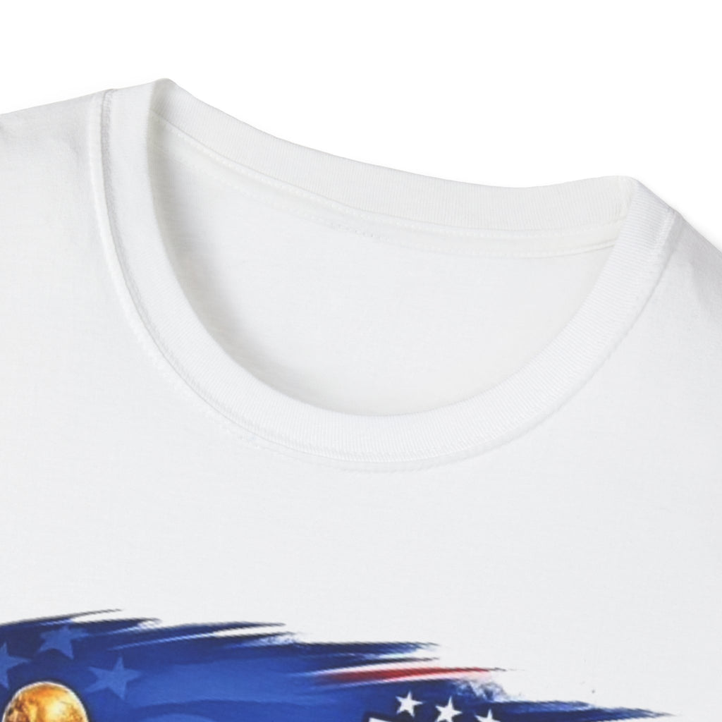 USA Soccer World Cup T-Shirt | American Flag, Statue of Liberty, Soccer Crest