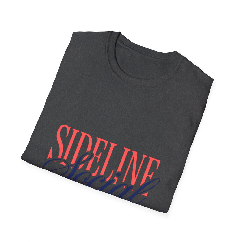 Sideline Social Club T-Shirt | Script Logo, Sports Fan Tee