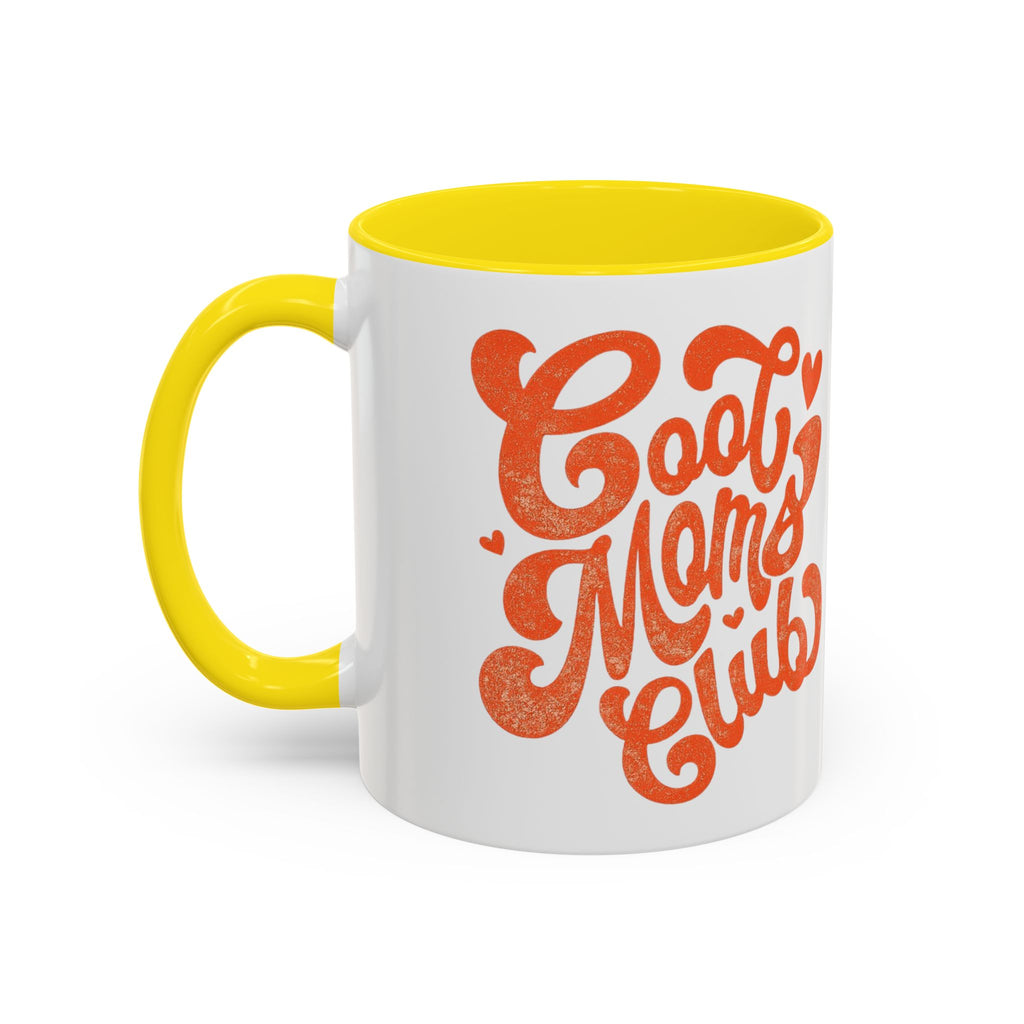 Heart Script Slogan Coffee Mug | Accent Black Handle and Rim