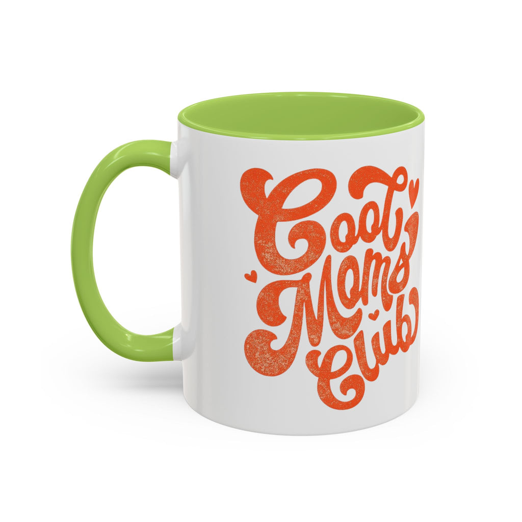 Heart Script Slogan Coffee Mug | Accent Black Handle and Rim