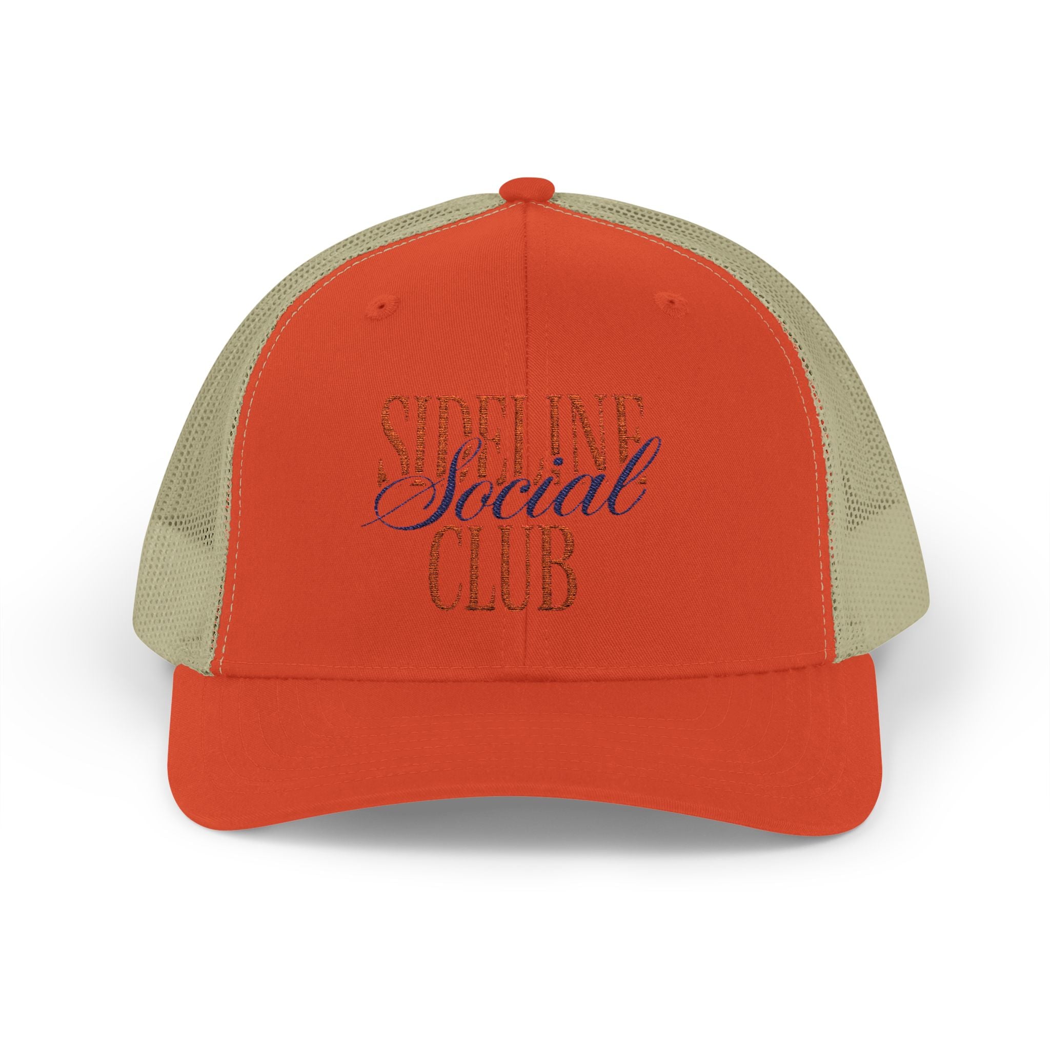 Sideline Social Club Trucker Cap | Embroidered Mesh Snapback