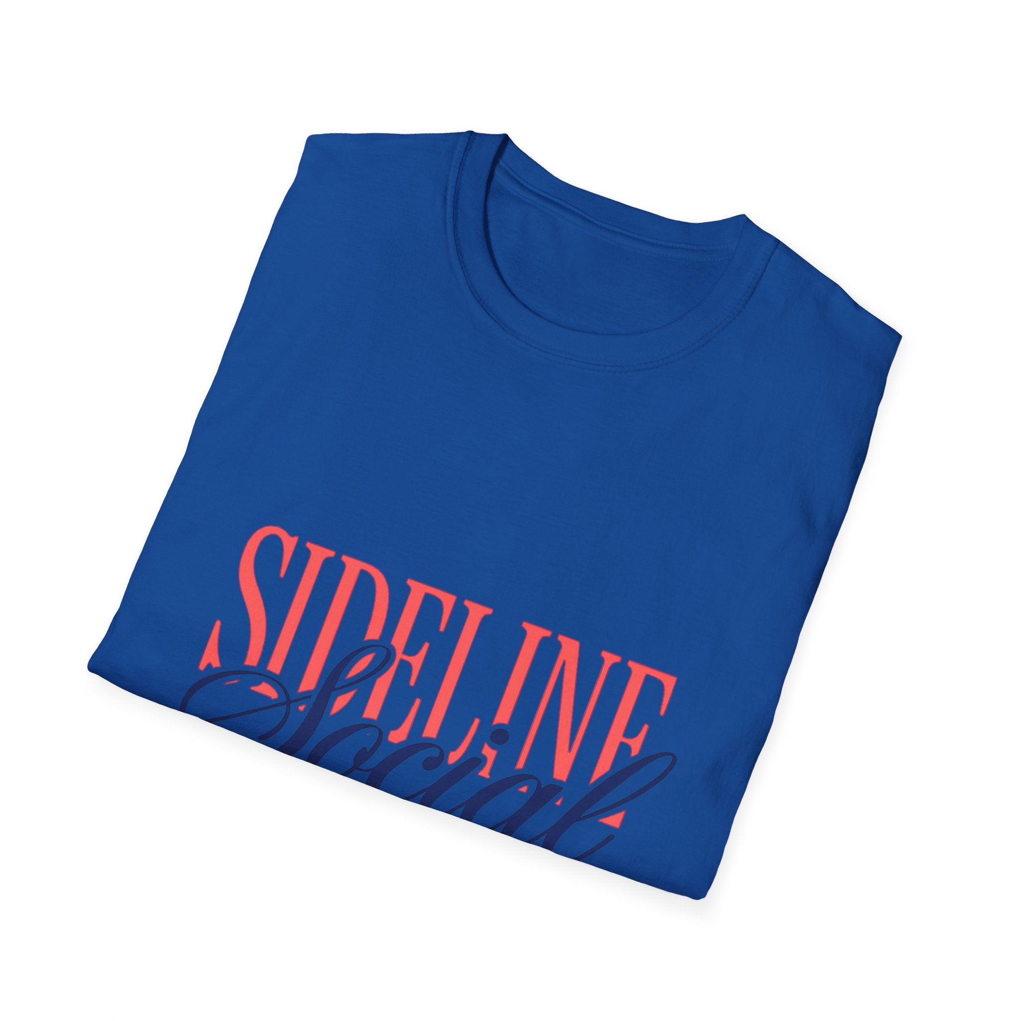 Sideline Social Club T-Shirt | Script Logo, Sports Fan Tee