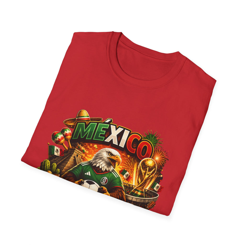 Mexico Si Se Puede T-Shirt | Mexican Eagle, Soccer, Guitar, Sombrero
