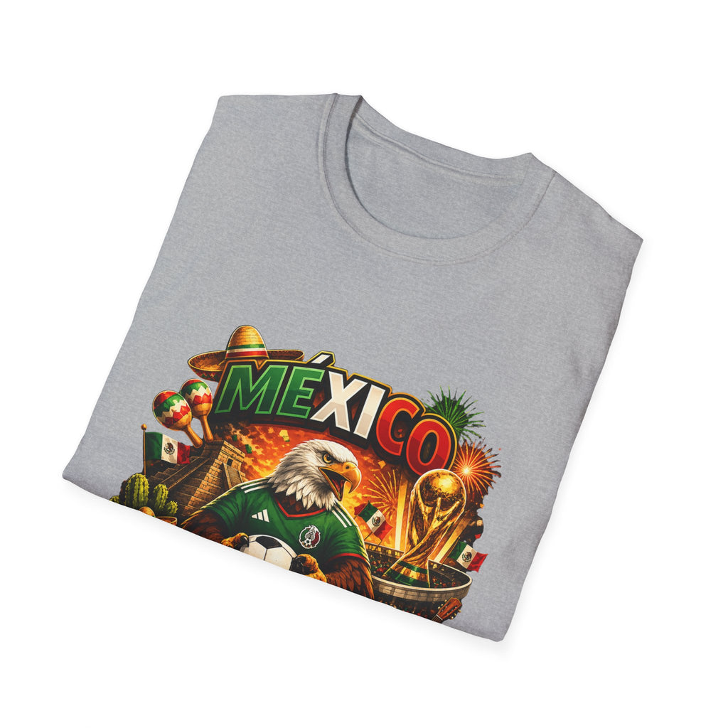 Mexico Si Se Puede T-Shirt | Mexican Eagle, Soccer, Guitar, Sombrero